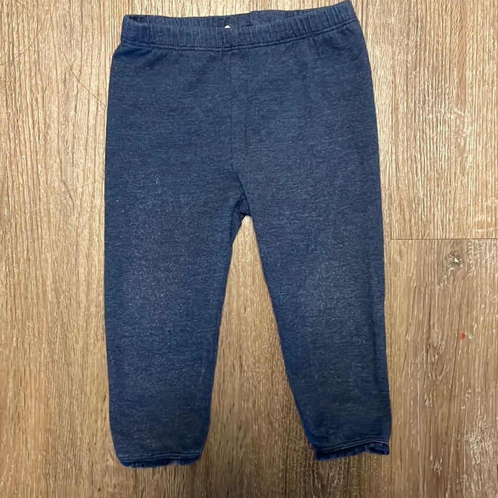12-18 months blue leggings BabyGap